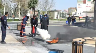Kadın Meclisine Temel Yangın Eğitimi Verildi