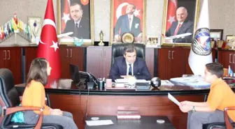 Öğrencilerden Başkan Yemenici'ye Ziyaret