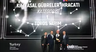 Toros Tarım Türkiye'nin 2017 Kimyevi Gübre İhracat Şampiyonu Oldu