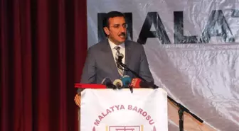 Bakan Tüfenkci, Malatya'da Avukatlar Günü Etkinliğine Katıldı