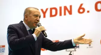 Cumhurbaşkanı Erdoğan Aydın'da