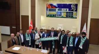 Kırşehir Belediyespor'dan, İl Genel Meclis Üyelerine Ziyaret