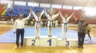 Taekwondo'da Derece Aldılar