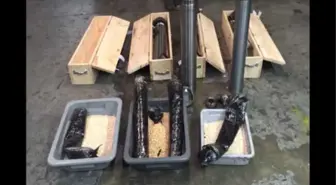 Piston içinden 390 bin captagon uyuşturucu çıktı