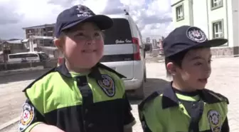 Minik Engelliler Bir Günlüğüne Polis Oldu