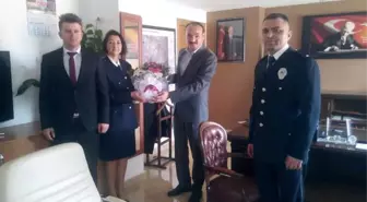 Polis Teşkilatından Başkan Arslan'a Ziyaret