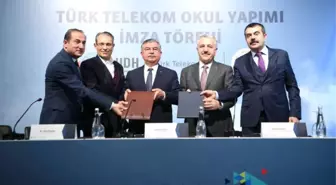 Türk Telekom ve MEB İşbirliğinde 5 İlde Okul ve Öğretmenevi Yapılacak