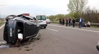 Bolu'da Otoyolda Can Pazarı: 1 Ölü 4 Yaralı