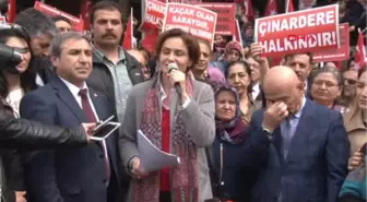 CHP'lilerden Çınardere'de Açıklama