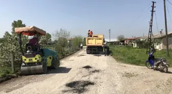 Çan'da Köy Yolları Tamiratına Başlandı