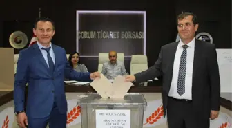 Çorum Ticaret Borsası Seçimleri Yapıldı