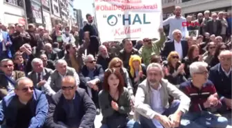 Ordu'da CHP'lilerden Ohal'e Karşı Oturma Eylemi