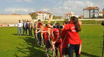 Akşehir Spor Olimpik Okçuluk Takımı Hazırlıklarını Sürdürüyor