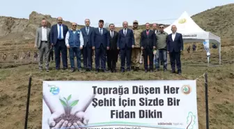 Erzurum'da Fidanlar Toprakla Buluştu