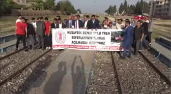 Mardin Nusaybin'de Tren Seferlerinin Yeniden Başlatılması İçin Açıklama Yapıldı Hd