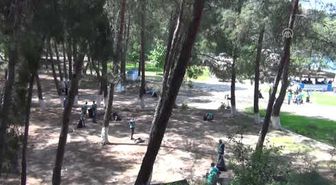 Hükümlülerden Çevre Temizliği