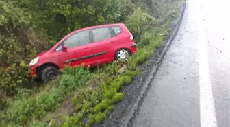 Zonguldak'ta Trafik Kazası: 1 Yaralı