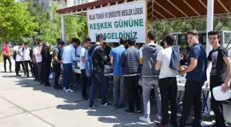 Milas'ta Öğrenciler Geleneksel Keşkek Gününde Buluştu