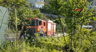 Sakarya Beton Mikseri Şarampole Yuvarlandı, Sürücü Yaralandı