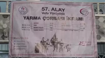 57. Alaya Vefa Yürüyüşü