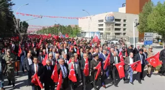 Çorum'da 57. Alay Vefa Yürüyüşü Yapıldı