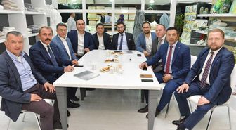Dto Başkanı Evtek Fuarına Katılan Firmaları Ziyaret Etti