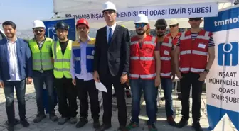 İzmir'de İş Kazası Kurtarma Tatbikatı