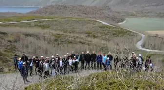 Nemrut Dağı'nda Doğa Yürüyüşü Yapıldı