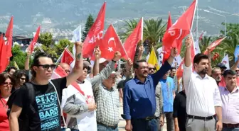 Alanya'da 1 Mayıs Kutlamaları Sönük Geçti