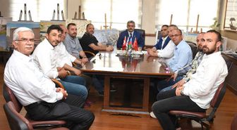 Nazilli Ticaret Borsası'ndan Başkan Alıcık'a Ziyaret