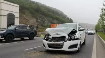 Samsun'da Trafik Kazası: 1 Yaralı