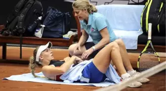 Wozniacki'ye Sakatlık Engeli