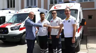 Antalya İl Sağlık Müdürlüğüne 3 Yeni Tam Donanımlı Ambulans