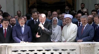 Cumhurbaşkanı Erdoğan Nusretiye Camisi Açılışında Konuştu (2)