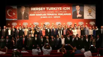 AK Parti Antalya'da Temayül Yoklaması