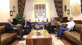 Dışişleri Bakanlığı Afrika Dairesi Genel Müdürü'nden Kbü'ye Ziyaret