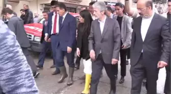 Sarıeroğlu ve Vali Topaca, Selden Etkilenen Bölgede İncelemelerde Bulundu (2)
