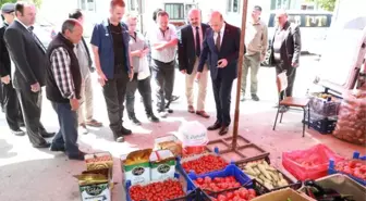 Vali Çiftçi, Dereköy'de Evlere Misafir Oldu