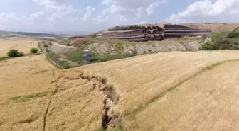 Adıyaman'da Korkutan Heyelan