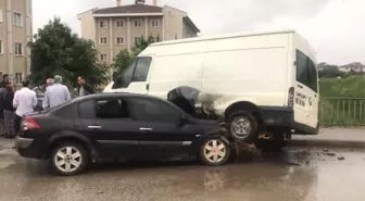 Düzce'de Trafik Kazası: 5 Yaralı