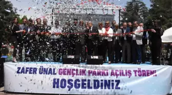 Zafer Ünal Gençlik Parkı Törenle Açıldı