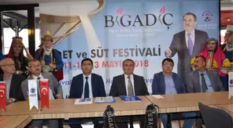 Bigadiç 4. Et ve Süt Festivali Başlıyor