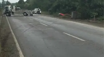 Zonguldak'ta Trafik Kazası: 1 Yaralı