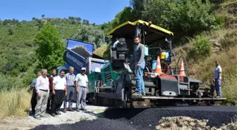 Alanya Kırsalına Sıcak Asfalt