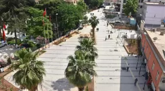 Nusaybin Cumhuriyet Meydanı Yeni Görünümü Göz Kamaştırıyor