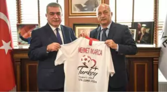 Tff'den Akarca'ya UEFA Euro 2024 Ziyareti