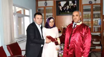 Domaniç İlçe Müftülüğü'nde İlk Resmi Nikah