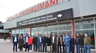 Öz Büro İş Sendikası Genel Başkanı Baki Gülbaba Erzurum'da