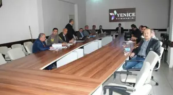 Yenice'de Seçim Güvenliği Toplantısı Yapıldı