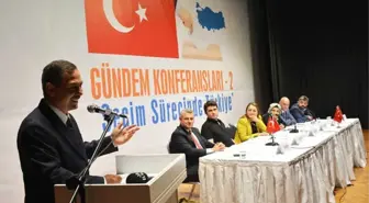 Kdz. Ereğli'de 'Seçim Sürecinde Türkiye' Konferansı Yapıldı